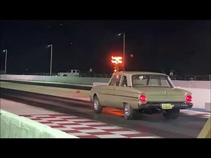 1963 Ford Falcon Rips the Drag Strip