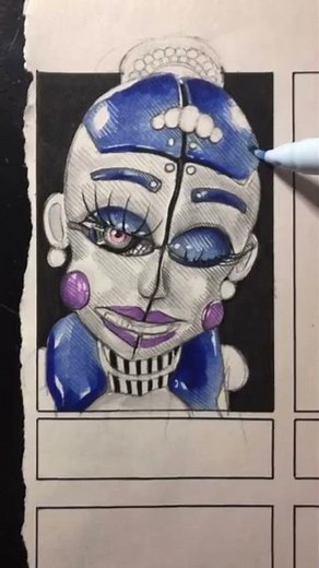 Drawing Ballora from FNAF: Sister Location