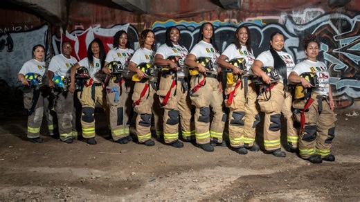Viral photo sparks debate: The truth behind Arkansas' 'All-Black Female Firefighters'!