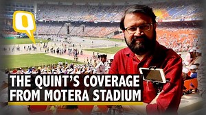 The Quint rounds-up the key highlights from the 'Namaste Trump' event at Motera Stadium in Gujarat's Ahmedabad. Read the full story here: https://bit.ly/2HRLl6s | The Quint