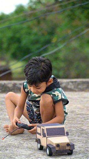 Chhotu Ke Liye Remote Control Jeep || Rc Toys #shorts #diy #experiment