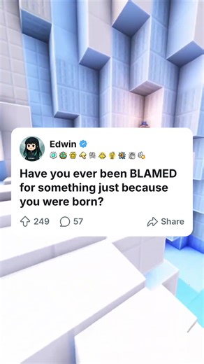 [FULL STORY] Have you ever been BLAMED for something just because you were born? #ask #askreddit #LearnOnTikTok #reddit #story