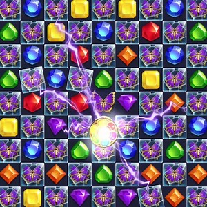 An addictive 3-match game of jewels! | SUPERBOX