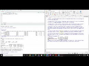 Multiple Regression using RStudio