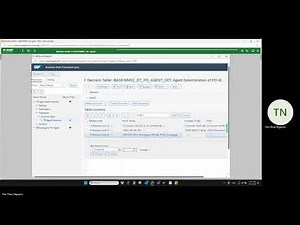 SAP S/4HANA - How to maintain Agent determination BRF+ table via SAP GUI