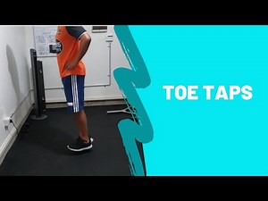 Toe Taps - Running Mechanics Drill