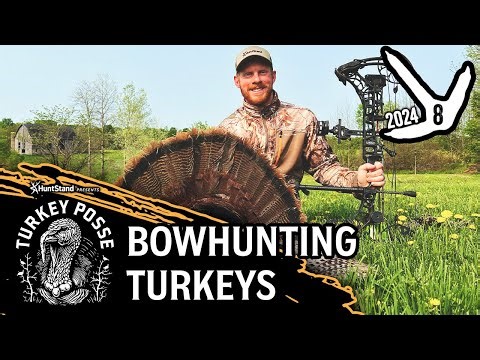 Bowhunting Turkeys: Aggressive Gobbler Storms Decoys - Turkey POSSE '24