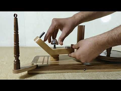 Assembling wooden yarn winder