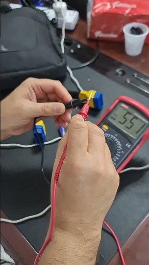 obd 2 cable test by multimeter car scanner 16 pin connector
