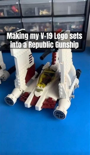 Republic Gunship #lego #starwars #viral #youtubeshorts #memes #cool #legostarwars #money#legoyoutube