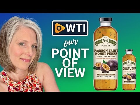 VONBEE Passion Fruit Honey Puree | Our Point Of View