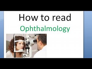 Ophthalmology How to read pass Eye Study Exam Answer Important Questions