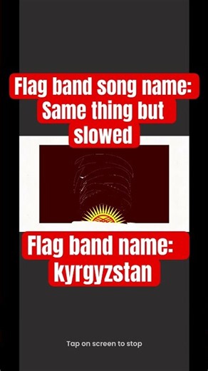 Flag band - 26 Kyrgyzstan (BONUS)