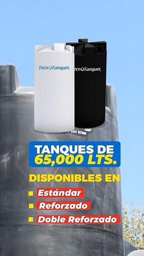 ¡Descubre el poder del #tanquede65000 litros de Tecnotanques,...
