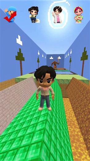 KPop Demon Hunter VS Noob Pro Challenge😱 Pt.4 #shortsvideo #minecraft #kpop