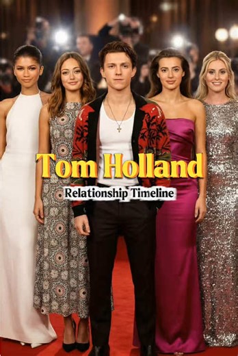 Tom Holland: A Timeline of Love #TomHolland #Zendaya #relationship #timeline #Hollywood