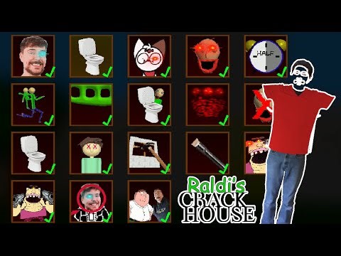 Ishaan Mode with All BAD Modifiers | Raldi's Crackhouse 2.0.Jolly
