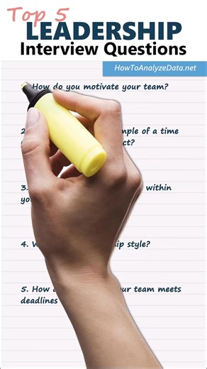 🎯 TOP JOB INTERVIEW LEADERSHIP QUESTIONS: Answer Like a True LeaderThink leadership is just about titles? Interviewers know better—and they’ll test your ability to inspire, delegate, resolve conflict, and drive results. In this video, we break down the Top Job Interview Leadership Questions and Answers—from “Tell me about a time you led a team” to “How do you handle failure as a leader?” Learn how to craft bold, authentic answers that showcase your confidence, vision, and real impact. Whether y