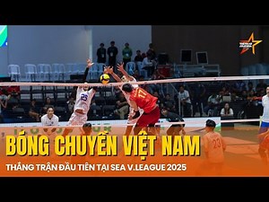 Vietnam Volleyball Team Wins First Match at SEA V.League 2025