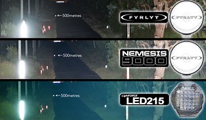 Fyrlyt Vs Fyrlyt Nemesis Vs LED - Project 200