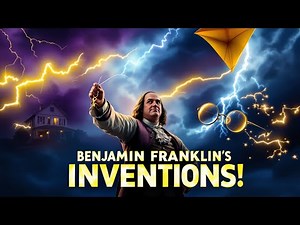 ⚡Benjamin Franklin for Kids | How the Lightning Rod & Bifocals Changed America 👓