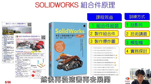 1-0-1 SolidWorks組合件課程效益(SolidWorks Assembly Course Benefits)