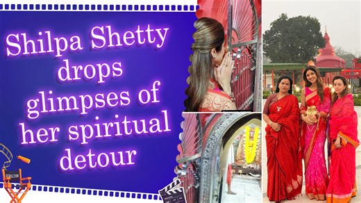 Shilpa Shetty Kundra visits Tripurasundari Temple, shares her spiritual moments