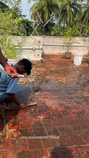 1.9M views · 10K reactions | வீட்டில் வெப்பம்  & நீர்க்கசிவுக்கு நிரந்தர தீர்வு!| Water proofing treatment For roof:81100 44744 | Civil Engineering simple | Facebook
