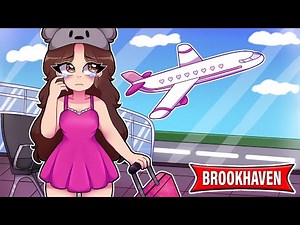 Angel is LEAVING BROOKHAVEN FOREVER 😭..*goodbye*