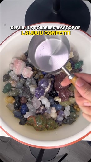 Zaiencrystal on Instagram: "Order for Olivia 💗 anyone likes this confetti? Leave in the comments what other crystal confetti you want me to make? #crystalshop #crystalwholesale #crystalcollection #crystaltowers #crystals #crystalsupplier #crystalhealing #qualitycrystals #crystallabubu"