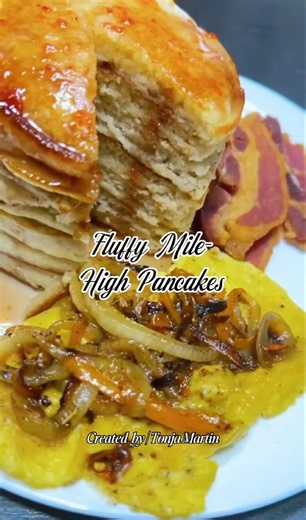 Some mornings deserve nothing less than a stack of hot pancakes.