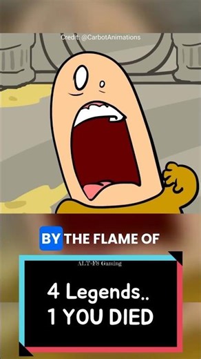 4 Legends, 1 YOU DIED #eldenring #carbotanimations