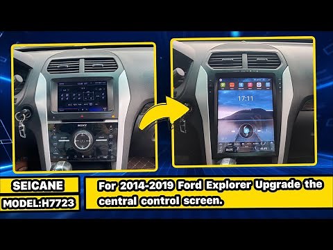 Carplay radio upgrade | How to install Android radio for Ford Explorer DSP GPS 360° Camera 2014-2019