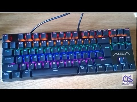 REVIEW: AULA F2012 87-Key USB Mechanical Keyboard (LED)