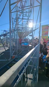 Super Cyclone SC state fair #scstatefair #rollercoaster #carolonacoasterriders #fun #reels #reelsvideo #viralreelsシ | Carowinds Fans Only