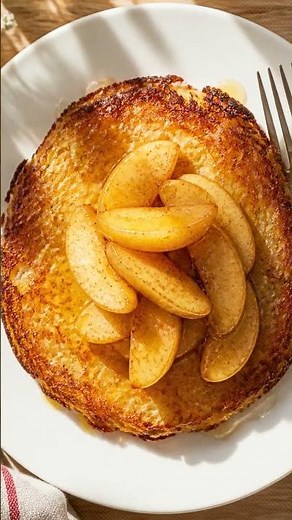 Easy German potato pancakes with apples just like Oma made. #germanrecipe #potatopancakes #bavarian