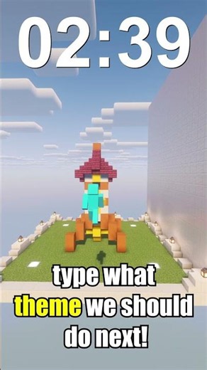 5 BLOCKS CHALLENGE - MINECRAFT 🏡🎮 #minecraft #minecraftbuilding #gaming #memes #minecraftchallenge