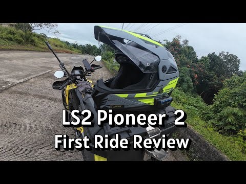 LS2 Pioneer 2: My First Ride Review & Real-World Helmet Test 🇵🇭 🇬🇧