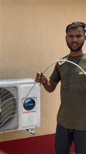 Ac pipe bend problem #acpipebend #acinstallation