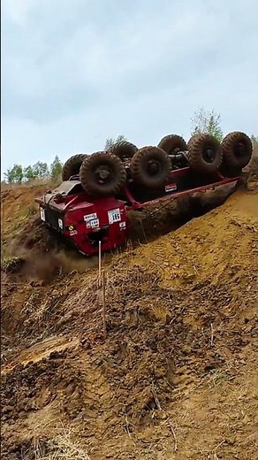 🚨 TATRA 8x8 FLIPS OVER! 😱🚛