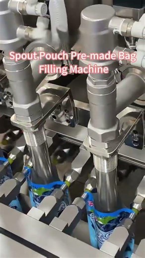 Spout Pouch Pre-made Bag Filling Machine | Automatic Pouch Filling Solution