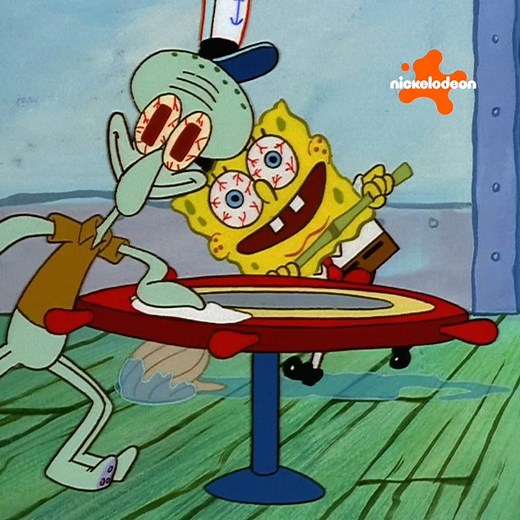 ¡Quiero seguir siendo el EMPLEADO DEL MES! 😩 No dejaré que Calamardo gané 🫡 | Bob Esponja