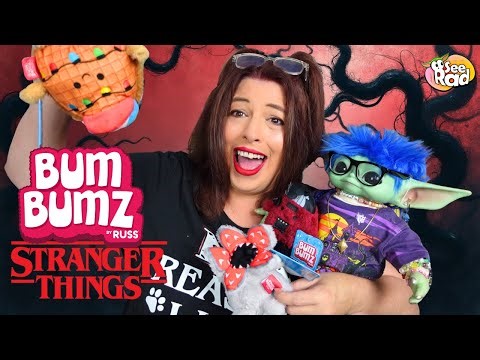 BumBumz Have Gone to the Upside Down - Stranger Things Plush Set