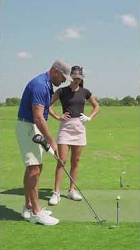 She Couldn't Believe How Easy This Makes Her Golf Swing #shorts #golf #golfswing #ericcogorno #pga
