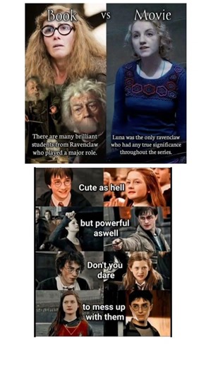 Harry Potter: Book vs Movie – The Difference Fans Can’t Ignore ⚡📚🎬 #harrypotter #memes #viral