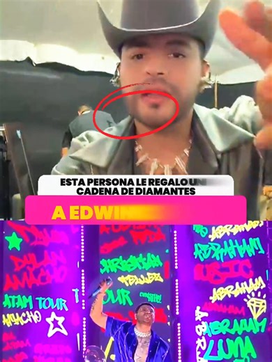 Está persona le regaló una cadena de diamantes a Edwin Cas. #mexico🇲🇽 #edwincas #grupofirme #chismesito #Cazzu