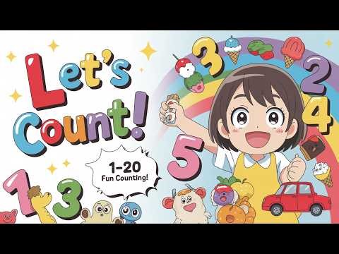 Counting for Kids 🔢 | Learn Numbers 1–20 | Fun Toddler Counting Compilation | Learn with Miss Melon