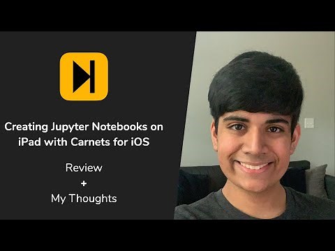Working with Jupyter Notebooks on iPad using Carnets for iOS! | iOS App Review