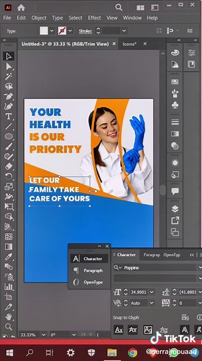 Flyer Design in 1min30 using Illustrator Tutorial