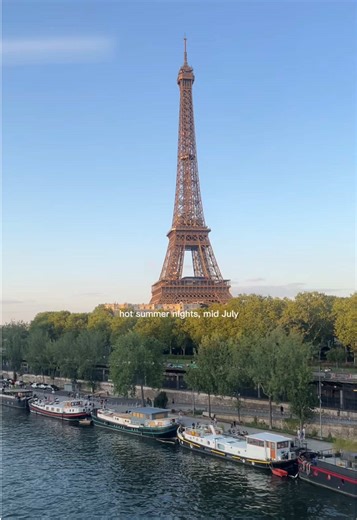 Romantic Paris: Summer Nights in Mid-July